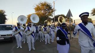 Besingazi sihlala ezonweni  Amathwaso  07 July 2024  Jericho Brass band Departure🙏🏽 [upl. by Annauqal376]