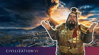 Civilization VI Multijoueurs  Qin  Teamer [upl. by Nahtahoj252]