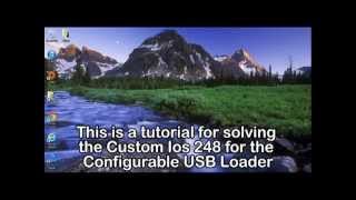 D2x CIos Installer  Configurable USB Loader Requirements Cios 248 base 56Cios 247 base 57 [upl. by Tyree]