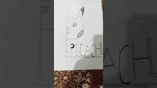 Pica chu drawing pikachu [upl. by Amolap]