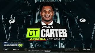 Eagles Draft Jalen Carter with the 9th Overall Pick in 2023 NFL Draft  ABC HD [upl. by Deste]