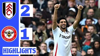 Fulham VS Brentford 21 All Goals And Extended Highlights  premierleague 202425 [upl. by Scribner863]