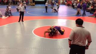 Watch Hahnvilles Kendrick Jones pin Calvin Griffin  Video [upl. by Oirelav]