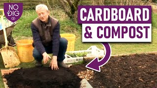 NoDig Gardening for Beginners StepbyStep Guide with Cardboard and Compost [upl. by Anayek]