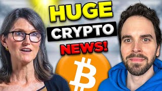 Cathie Wood Bitcoin amp Ethereum Are About To Go Wild  Crypto News [upl. by Notyad434]