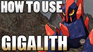 Pokémon How To Use Gigalith Gigalith Moveset  Pokemon Omega Ruby and Alpha Sapphire  XampY Guide [upl. by Nnylarac]