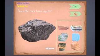 Interactive Rock Identification demo [upl. by Genet721]