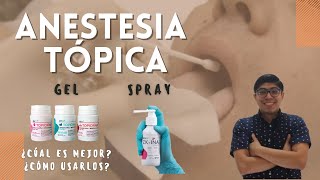 Anestesia Tópica [upl. by Norbert]