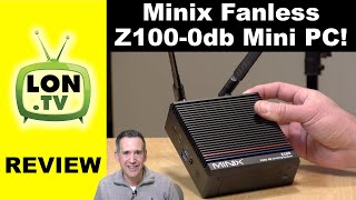 A Great Fanless Mini PC with an Intel N100 CPU Minix Z1000db Review [upl. by Jit]