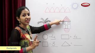 Count and Write the Shapes  Maths For Class 2  Maths Basics For CBSE Children [upl. by Enimsay860]