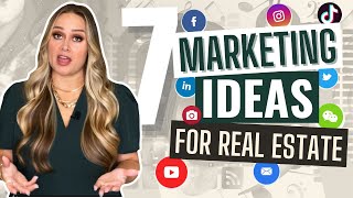 7 Social Media Marketing Ideas for Real Estate Agents [upl. by Wyck865]