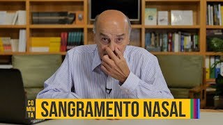 Nariz sangrando O que fazer  Drauzio Comenta 55 [upl. by Inalaehak]