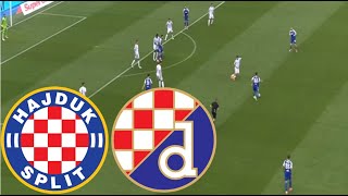 Dinamo Zagreb vs Hajduk Split 01 Vrhunci i ciljevi  Prva HNL 202425 [upl. by Dunlavy]