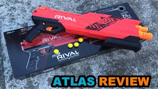 NERF RIVAL ATLAS XVI1200 REVIEW  Pumpaction Double Shot Rival Shotgun  Walcom S7 [upl. by Malkin]