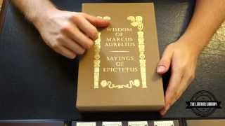 The Wisdom of Marcus Aurelius amp The Sayings of Epictetus An Easton Press Review [upl. by Finbar736]