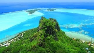 MAUPITI ISLAND  Panoramic Time Lapse View [upl. by Hunter]