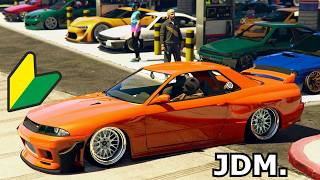 What JDM Car Meets Are Like In GTA Online [upl. by Karli]