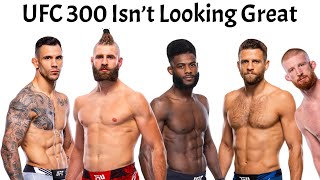 UFC 300 Isnt Looking So Good Jiri Is Being Given The Most Boring Opponent amp Aljo Is Back [upl. by Alidia]