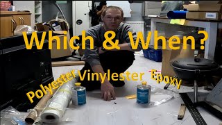 Epoxy vs vinylester vs Polyester [upl. by Bette]