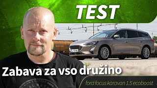 2019 ford focus karavan 15 ecoboost 110 kW AT titanium business  test [upl. by Asena]