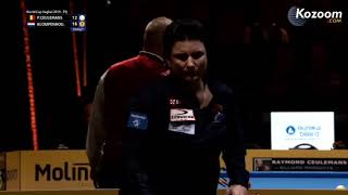 Therese Klompenhouwer vs Peter Ceulemans WC Veghel 2019 Billiards [upl. by Drew833]