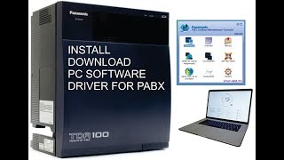 how to install Panasonic KX PABX TDA100200600 PC SOFTWARE [upl. by Duky]