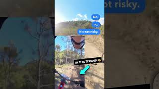 POV Mom calls during a Mountain Bike Race 🫨 mtbshorts [upl. by Ailices]