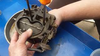 Tinkering With a Bendix Stromberg WWC 3–262 Carburetor [upl. by Leverett]