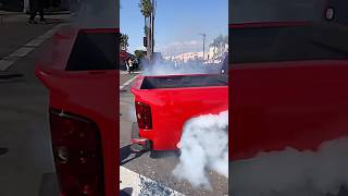 Puro Desmadre En La Chevy Silverado Tumbada 💨 takeover silverado droppedtrucks burnout chevy [upl. by Herahab484]