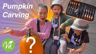 Pumpkin Picking and Pumpkin Carving Kit [upl. by Acinorehs402]