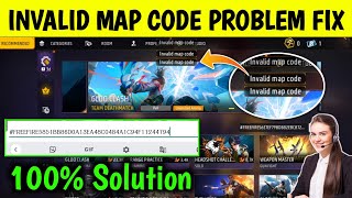 Free Fire Craftland Invalid Code Problem  Free Fire Craftland Problem  Free Fire Max Craftland Inv [upl. by Barhos]