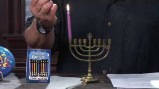 Jewish Traditions  How to Light the Menorah [upl. by Montana]