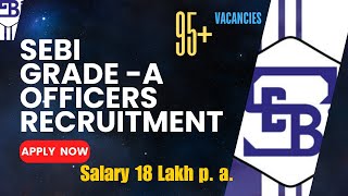 SEBI Assistant Manager Grade A Officers Recruitment 2024 [upl. by Constantino]