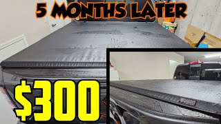 5 MONTH REVIEW ON MY 300 TONNEAU COVER BISON TONNEAU COVERS [upl. by Abbie]