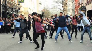 ICC World Twenty 20 Bangladesh 2014 Flash Mob  London UK [upl. by Blancha]