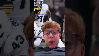 My thought on Iowa vs Michigan st shorts iowafootball what [upl. by Nafis]