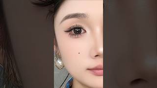 how to put eyelashes on for beginners  eyelashes tutorial Short [upl. by Adamina]