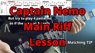 Lesson Captain Nemo  Michael Schenker Group マイケル・シェンカー・グループ  キャプテン・ネモ guitar cover [upl. by Etnaud629]