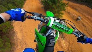 KX250 2Stroke FIRST RIDE [upl. by Namwen263]