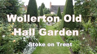 Wollerton Old Hall Garden tour Stoke on Trent voice overgardentour weekendtripTrowelandTravel [upl. by Yeleek616]