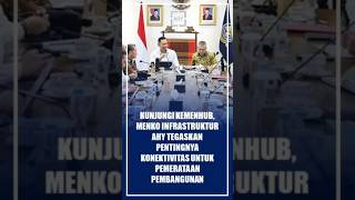 Menko AHY kunjungan kerja di Kemenhub [upl. by Sailesh]