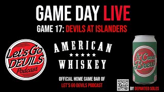 Game 17 Devils At Islanders Game Day Live [upl. by Affra463]