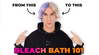 Hairdressers Guide To Doing A Bleach Bath At Home [upl. by Kciregor]