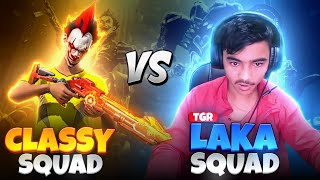 TGR Laka Gamer Squad🤯 Vs NXT Classy Squad👽 MOST INTENSE MATCH 🥶 Highlights 📺 GarenaFreeFire [upl. by Sisxela]