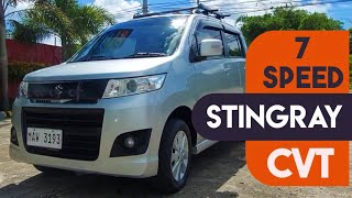 Latest Suzuki Wagon R Stingray Philippines 7 Speed Automatic  CVT  Top of the Line [upl. by Emad]