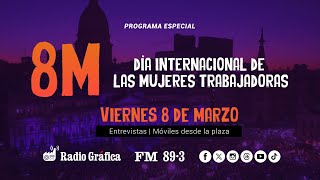 EN VIVO 🟣 8M  Día Internacional de la Mujer Trabajadora [upl. by Sybley]