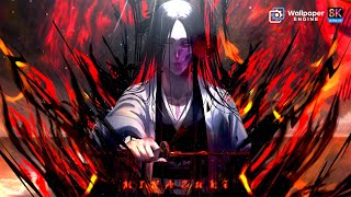 Live Wallpaper Retsu Unohana Bleach TYBW  4K   VIDEO 「4320p」8K [upl. by Raasch]