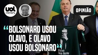 Bolsonaro quer usar legado de Olavo de Carvalho para continuar radicalizando diz Sakamoto [upl. by Minnaminnie718]