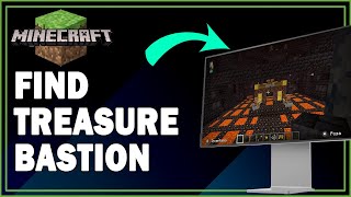 How To Find Treasure Bastion In Minecraft Bedrock  Step By Step [upl. by Nnaacissej]