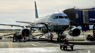 FULL SERVICE ON 30MIN  Aegean  Economy  A320  Heraklion  Athens [upl. by Hsihsa]